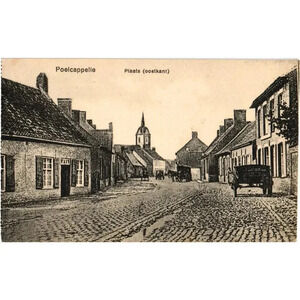 Poelcappaelle Piaats Oosrkant Postcard